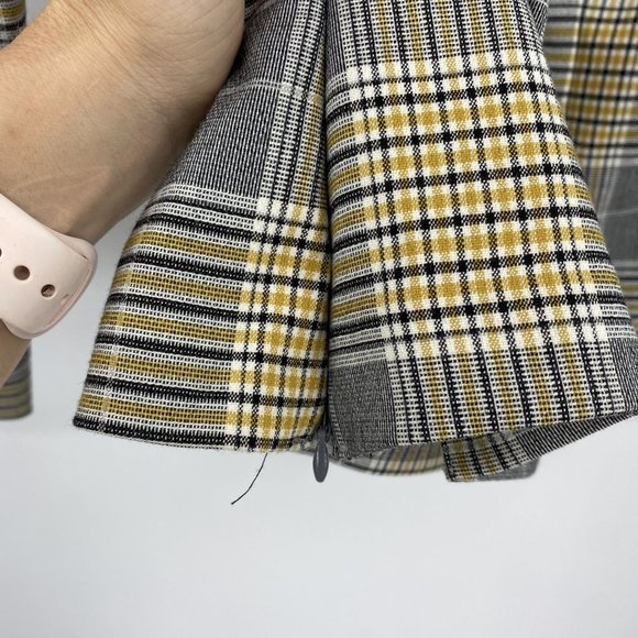 Rachel Zoe Plaid Blouse 4 - Picture 6 of 8